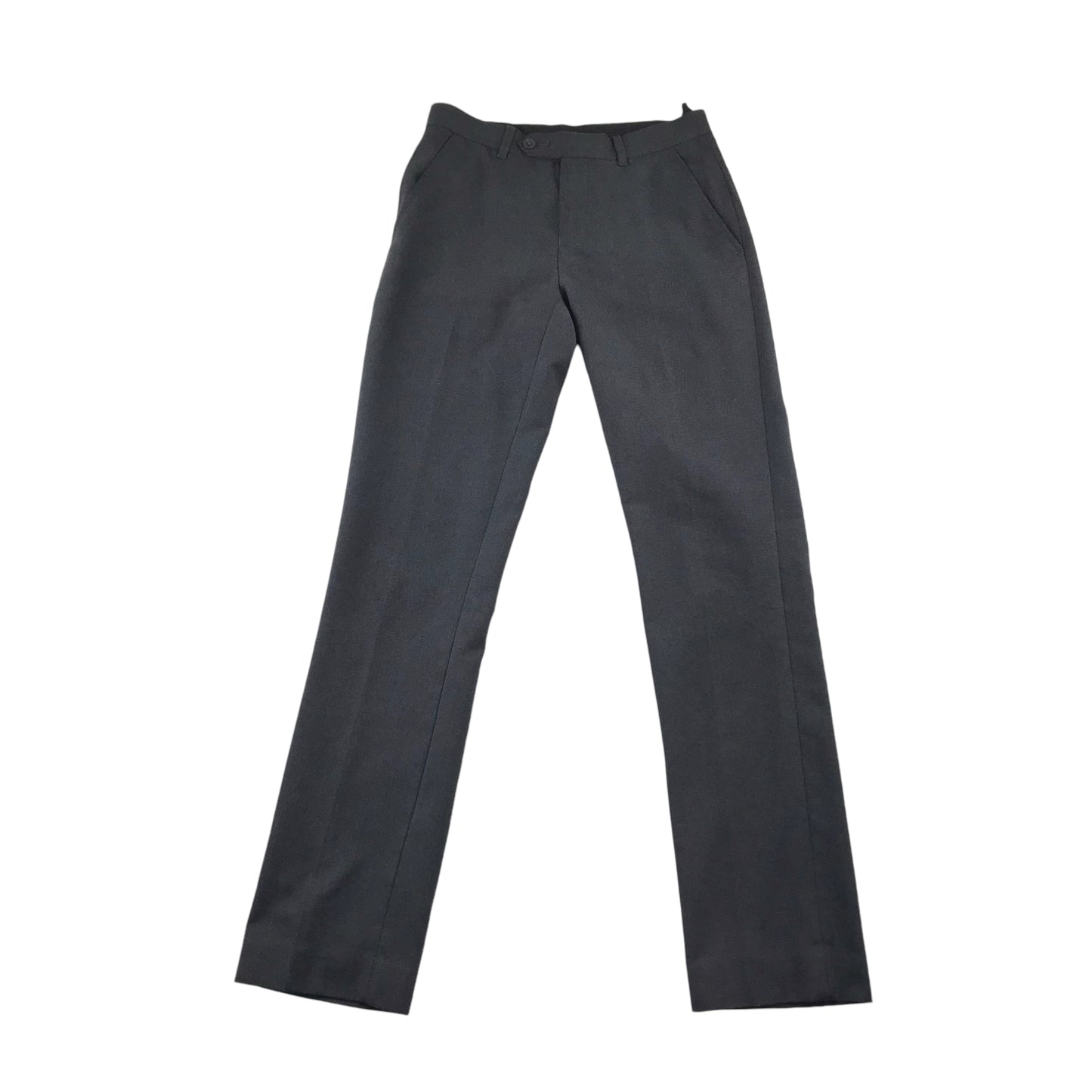 Trousers 10-12 Years Grey Smart Formal long fit