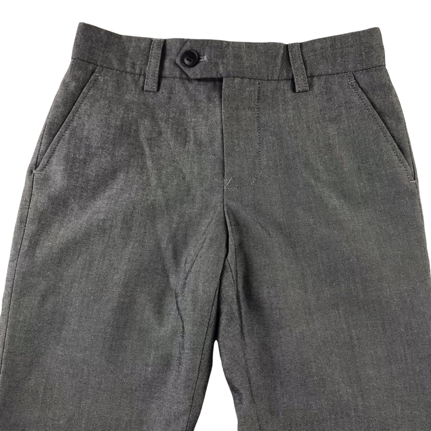 Next Trousers 5-6 Years Grey Smart Formal Regular Fit