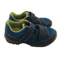 Quechua size UK 12 junior navy and blue trainers