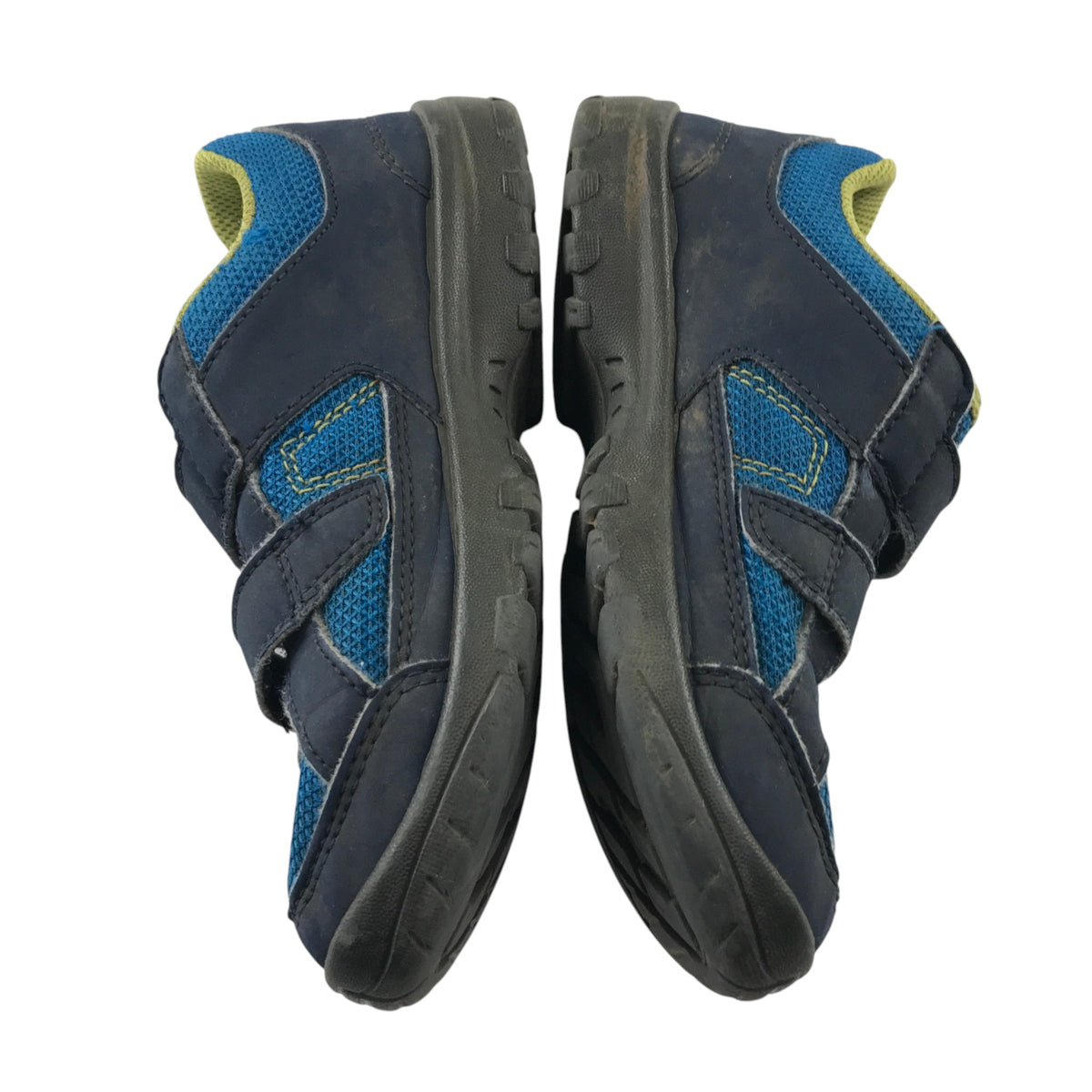 Quechua size UK 12 junior navy and blue trainers