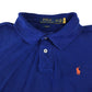 Ralph Lauren 14 years royal blue cotton polo shirt