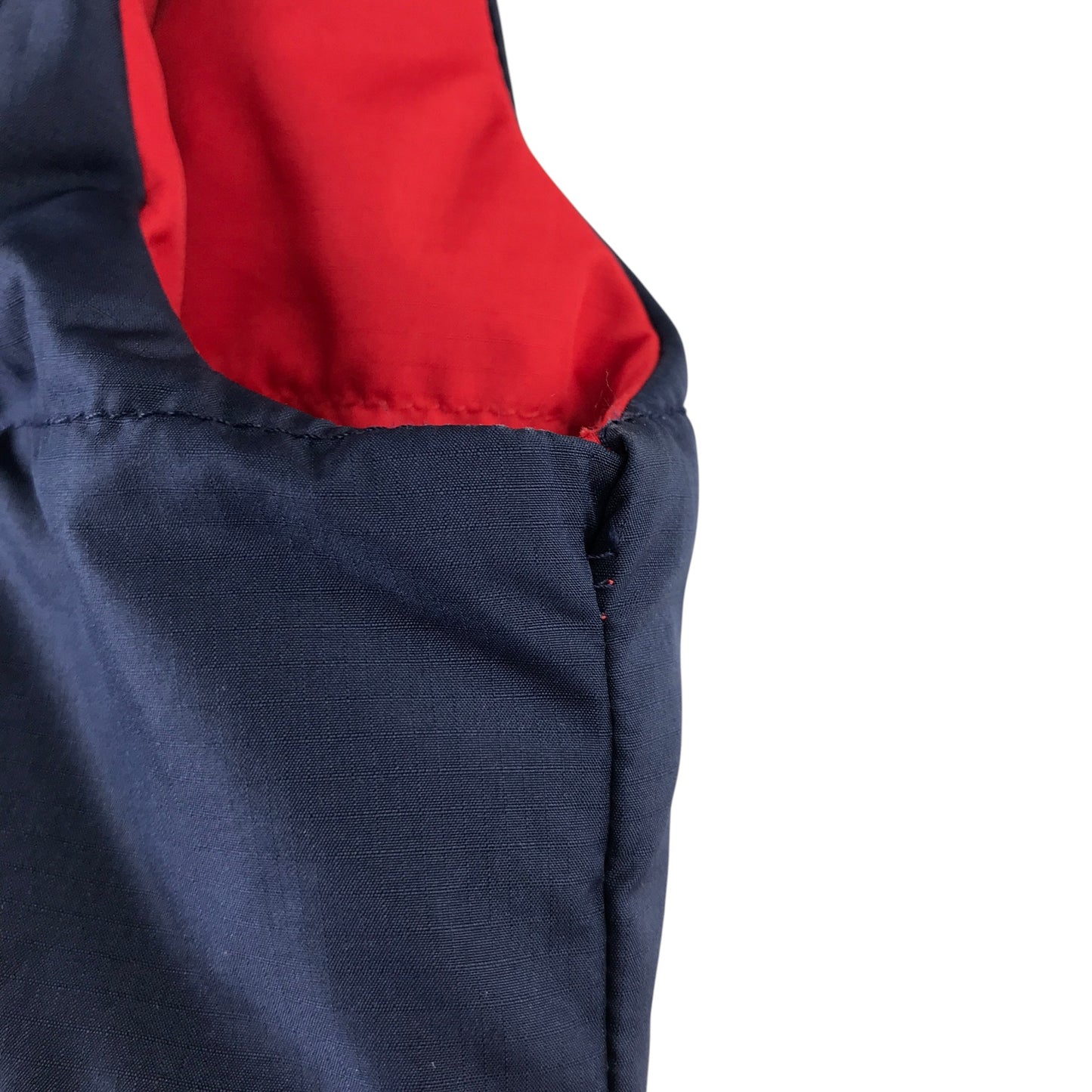 Ralph Lauren 6-7 years navy and red reversible puffer gilet