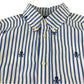 Ralph Lauren 7 years blue stripe shirt cotton