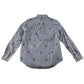 Ralph Lauren 7 years blue stripe shirt cotton