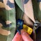 Ralph Lauren 10-12 years green hoodie camo full zipper cotton polyester
