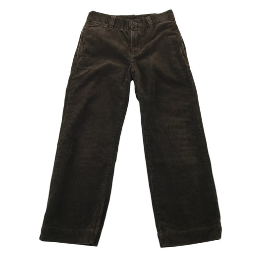 Ralph Lauren 4-5 years brown corduroy straight leg trousers cotton