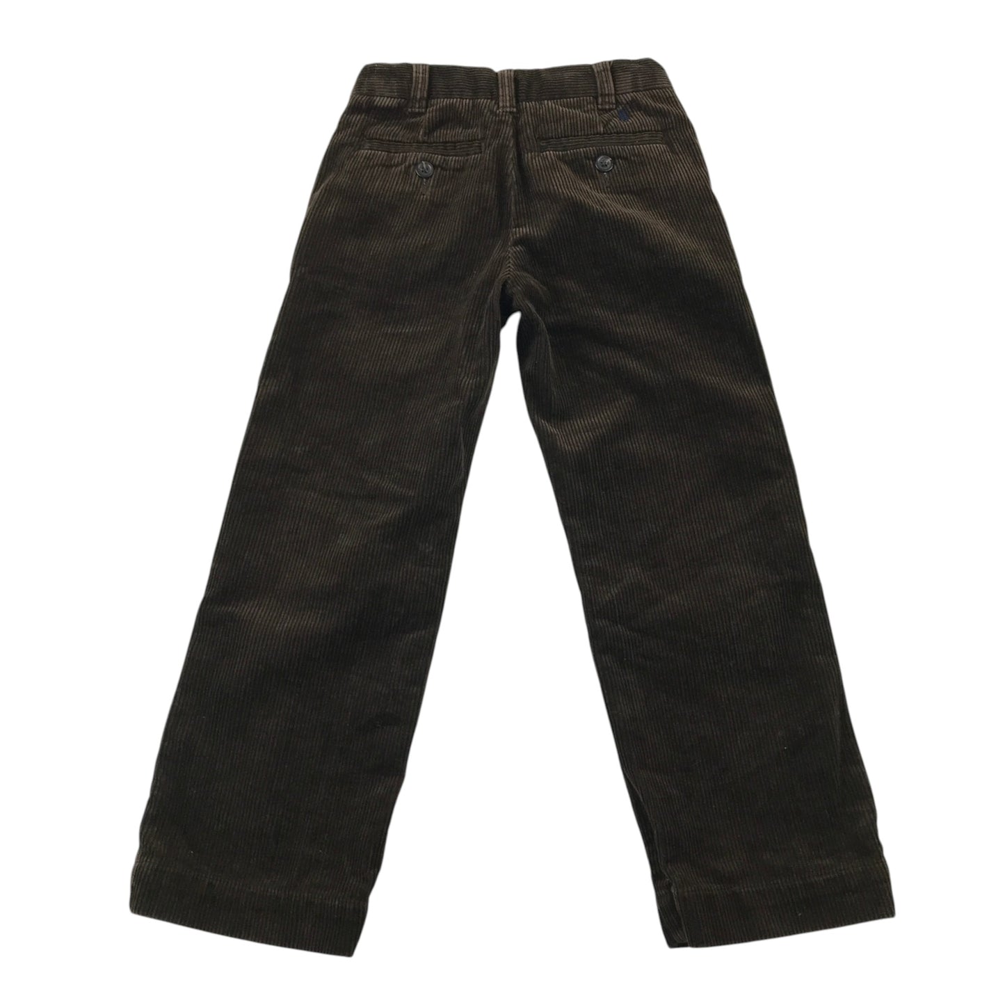Ralph Lauren 4-5 years brown corduroy straight leg trousers cotton