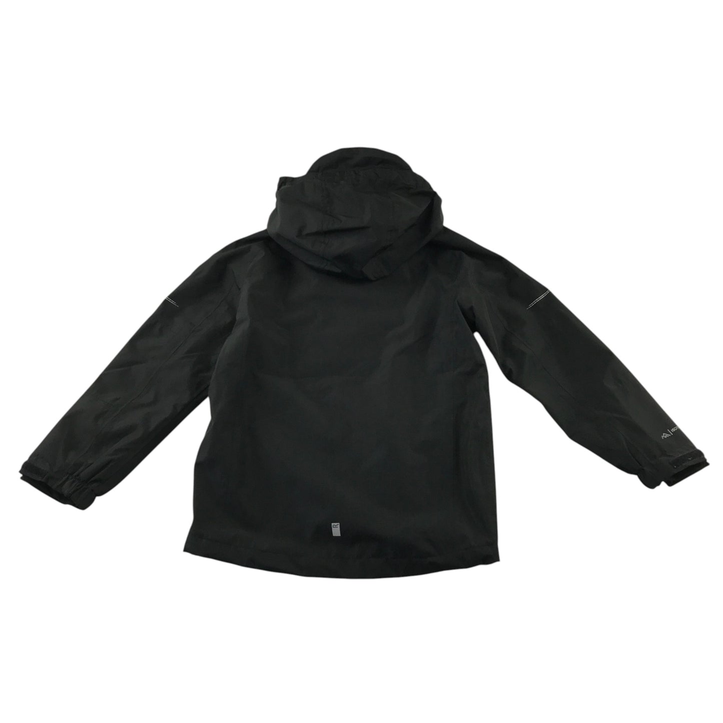 Regatta 7-8 years black showerproof jacket polyester