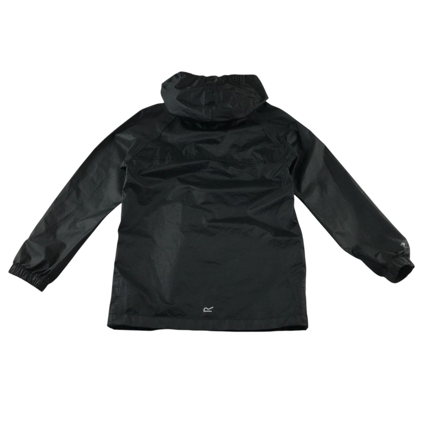 Regatta 7-8 years black waterproof jacket polyester
