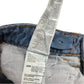 Reversed 8-9 years blue denim jeans cotton