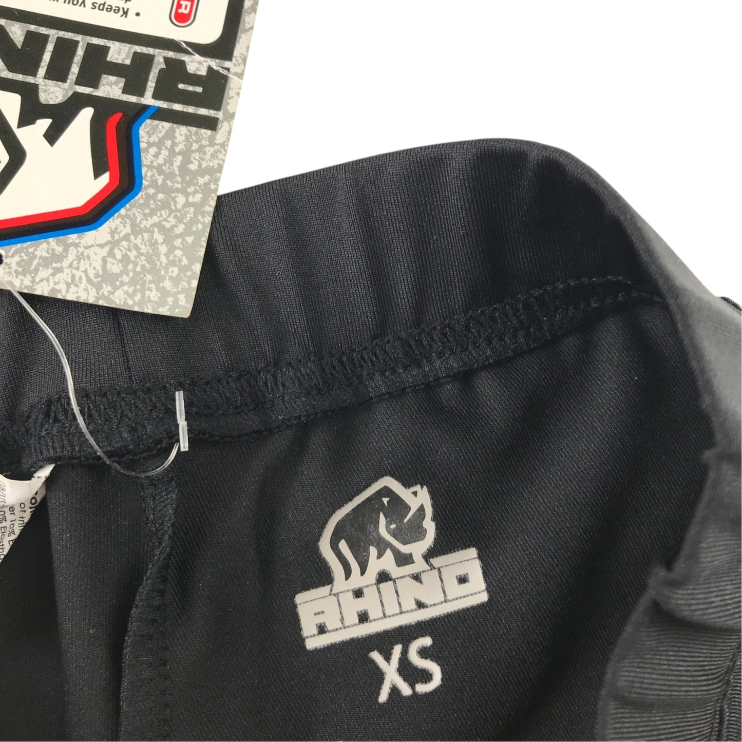 Rhino XS black sports thermowear shorts polyester elastane