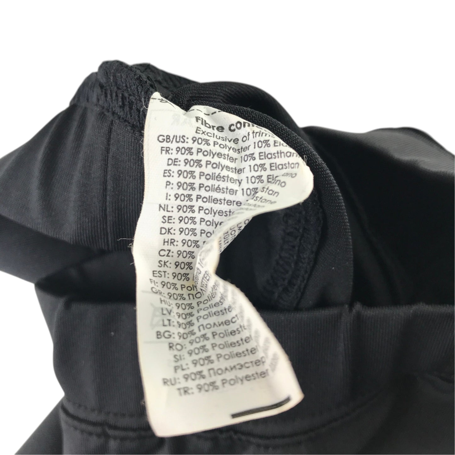 Rhino XS black sports thermowear shorts polyester elastane