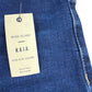 River Island 11 years blue jeggings cotton polyester elastane
