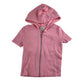 River Island and George summer bundle 5-6 years pink hooded t-shirt and grey shorts cotton viscose elastane