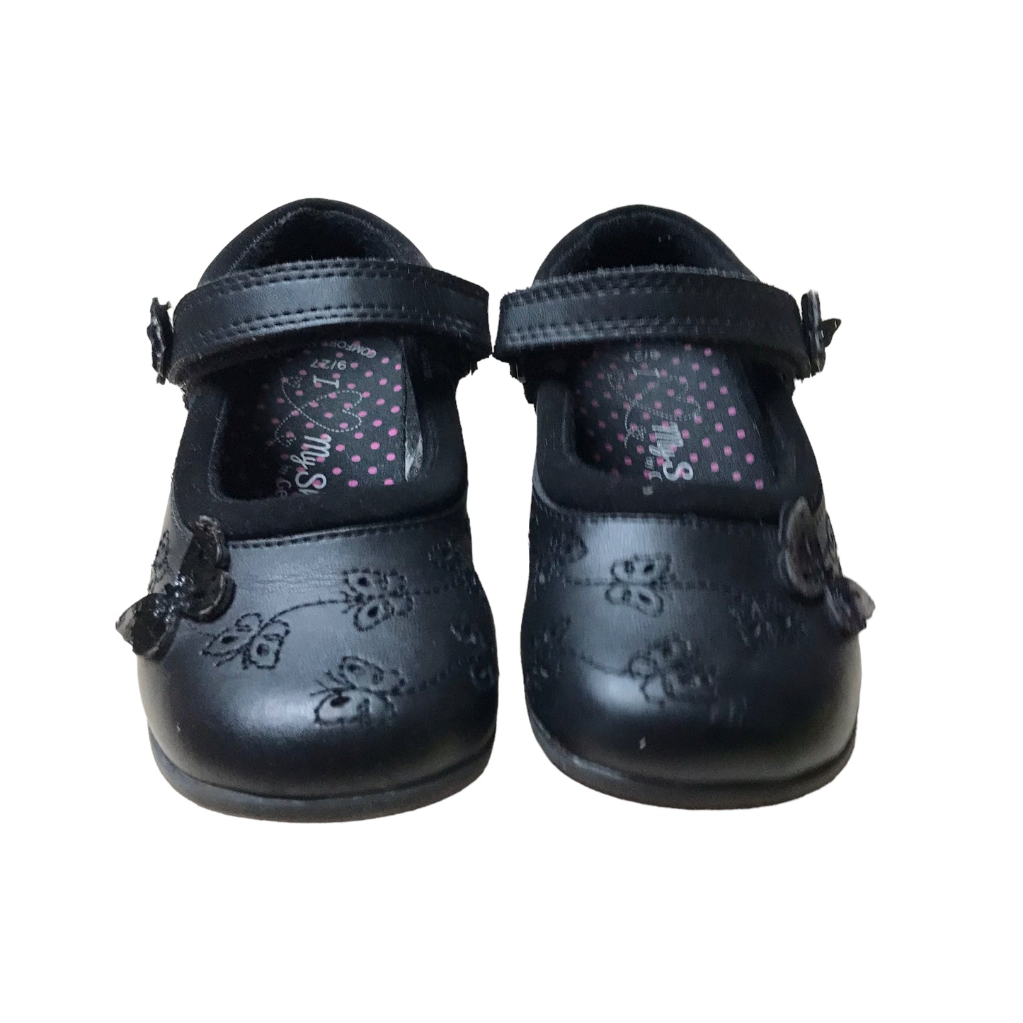 George Black Butterfly School Shoes Shoe Size 9 junior