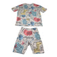Shein 10 years multicolour pyjama set polyester elastane