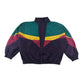 Shein light jacket women's size XL multicolour 80's retro style light windbreaker
