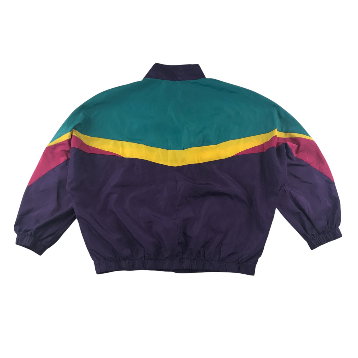 Shein light jacket women's size XL multicolour 80's retro style light windbreaker
