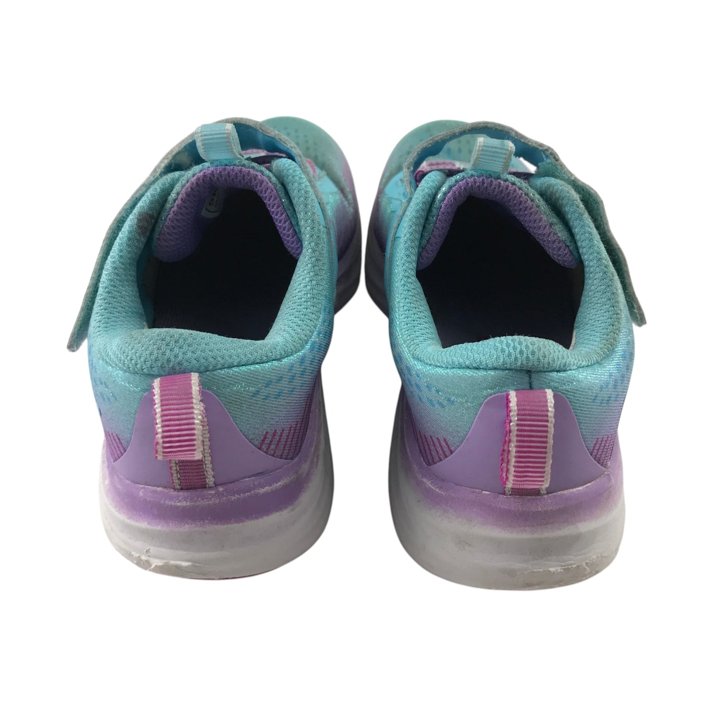 Skechers UK 11.5 jr turquoise trainers
