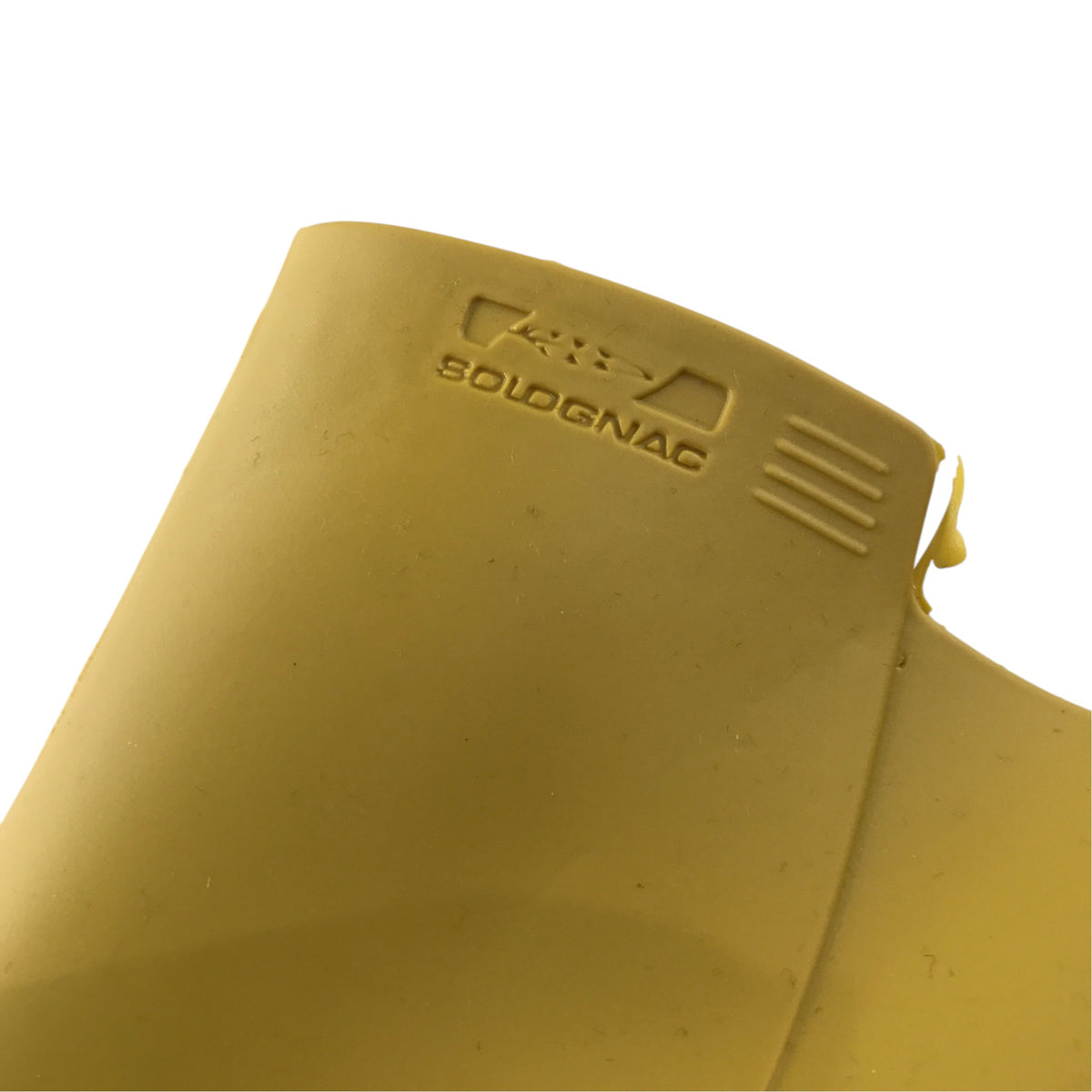 Solognac size UK 12-13 junior yellow wellies