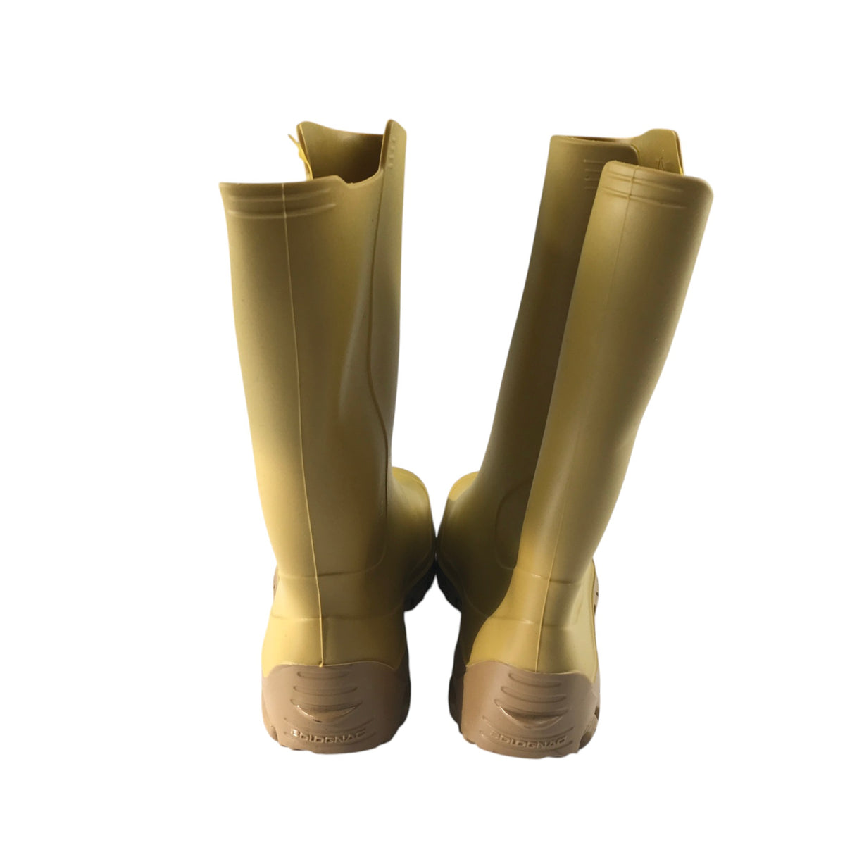 Solognac size UK 12-13 junior yellow wellies