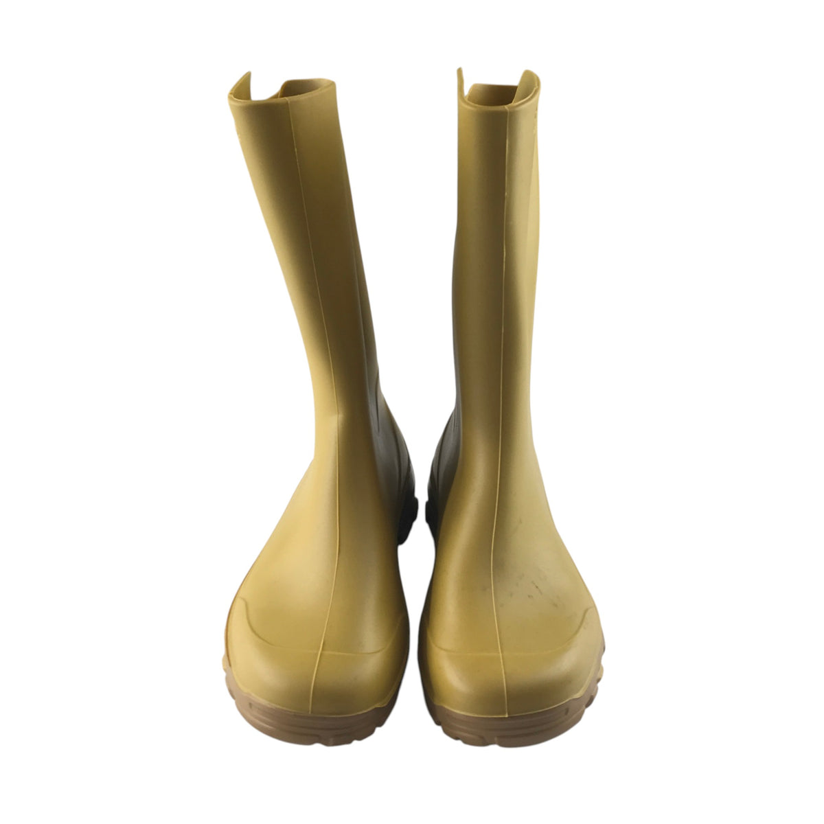 Solognac size UK 12-13 junior yellow wellies