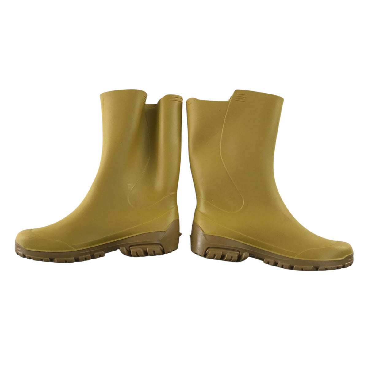 Solognac size UK 12-13 junior yellow wellies