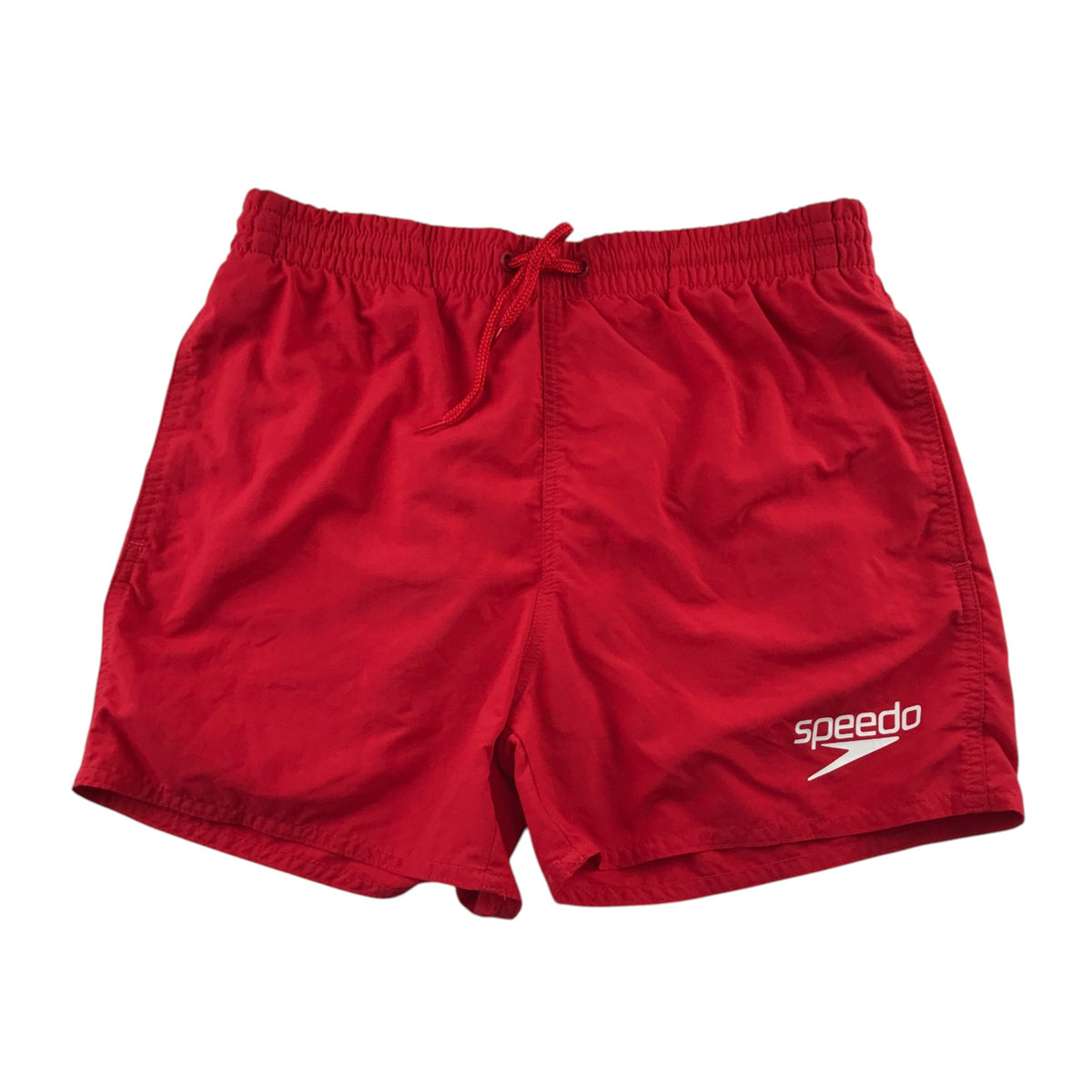 Speedo 11-12 years red swim trunks polyester