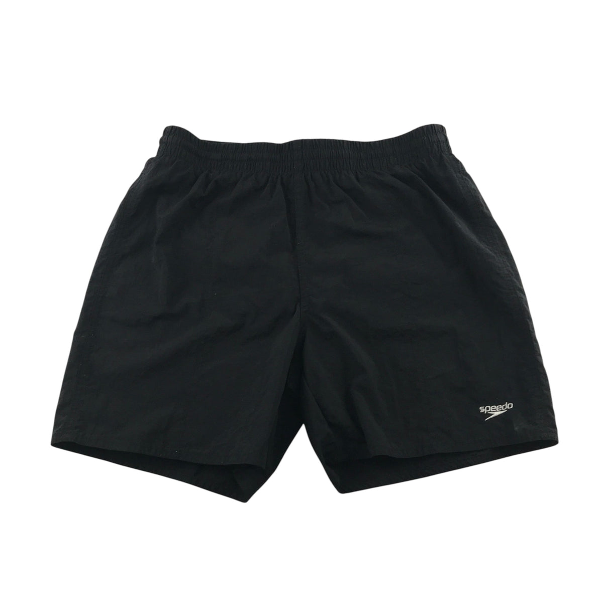 Speedo 12-13 years black swim trunks nylon polyester