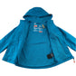 Surfanic 9-10 years bright blue outdoor jacket polyester