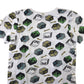 Nutmeg T-Shirt 9-10 Years White Minecraft Bad Mobs and Ores Graphic Tee Cotton