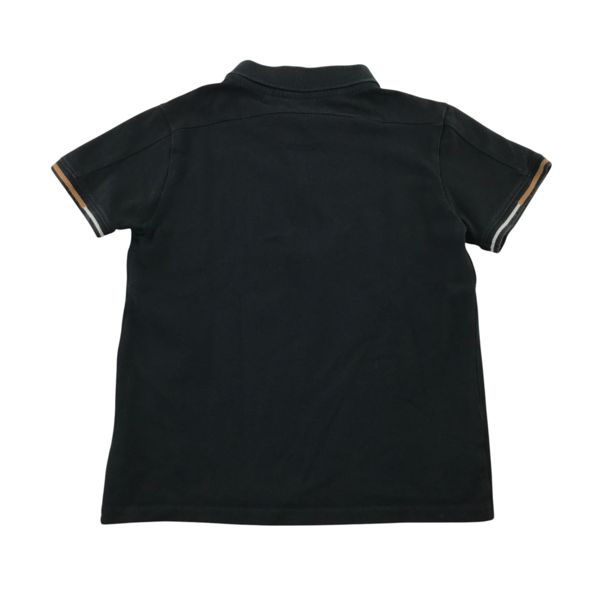 Ted Baker 7 years black polo shirt cotton elastane