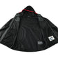 The North Face 14-16 years black and grey hooded windbreaker