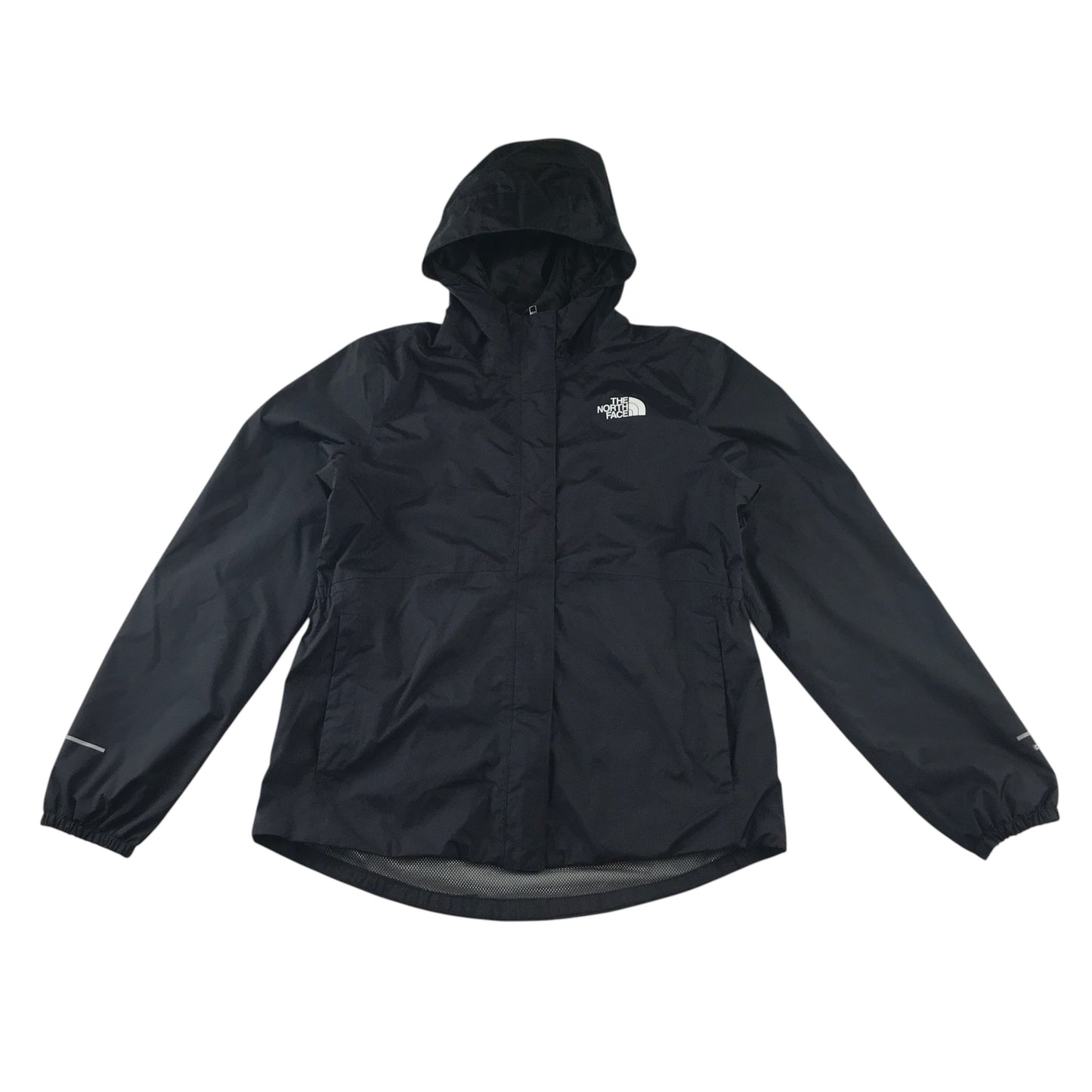The North Face girls XXL 14-16 years black windbreaker jacket