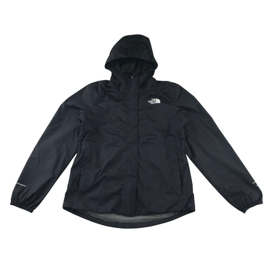 The North Face girls XXL 14-16 years black windbreaker jacket