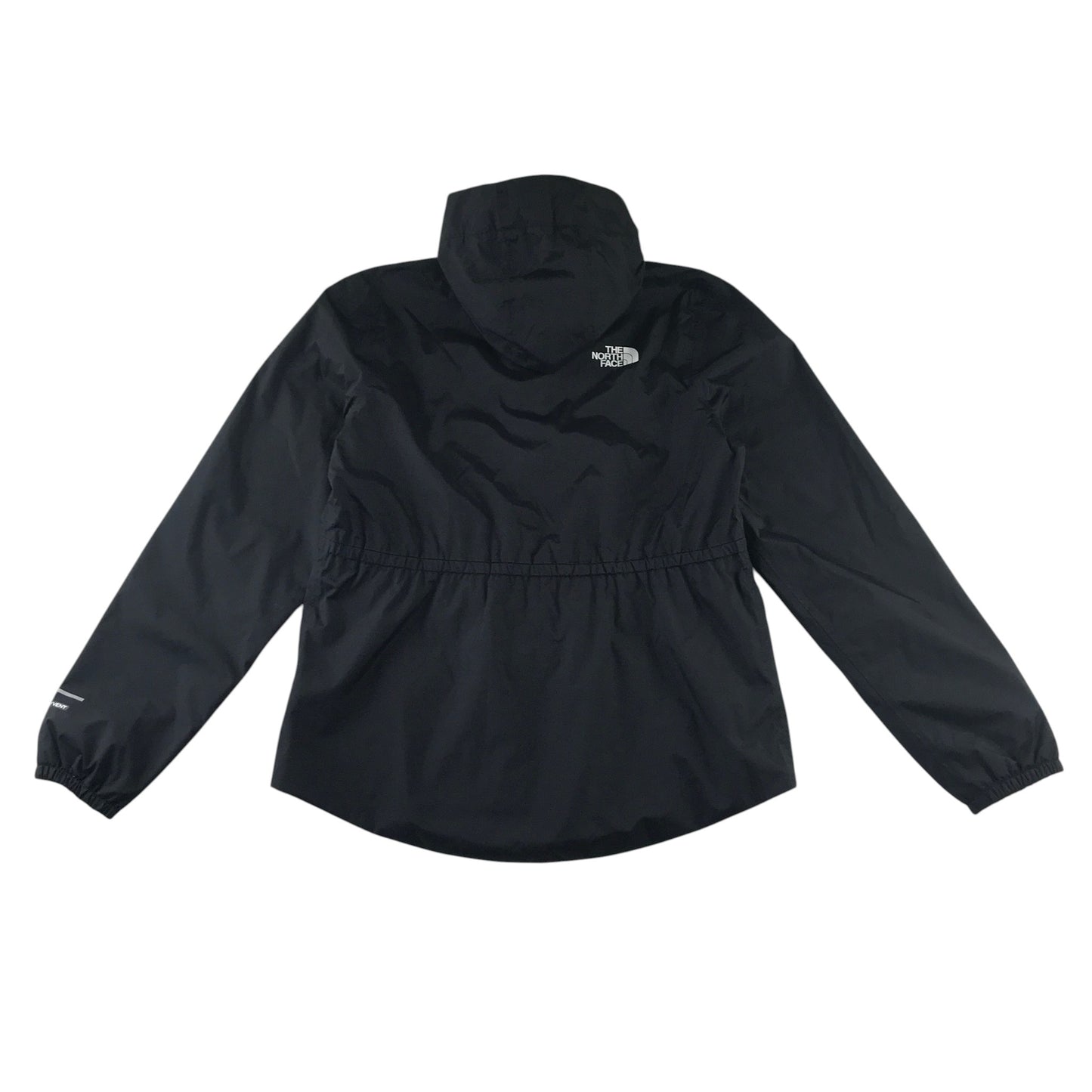 The North Face girls XXL 14-16 years black windbreaker jacket