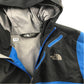 The North Face 9-10 years blue and black light jacket waterproof polyester