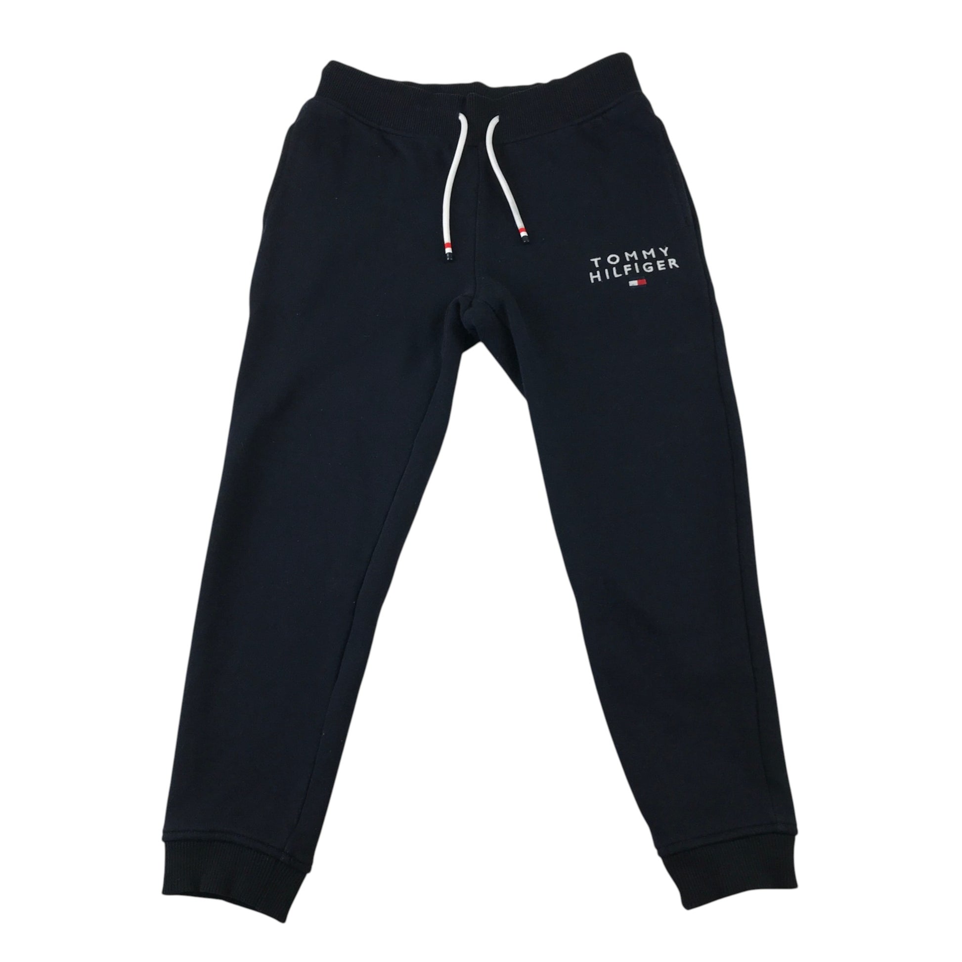 Tommy Hilfiger 7-8 years navy blue joggers cotton polyester