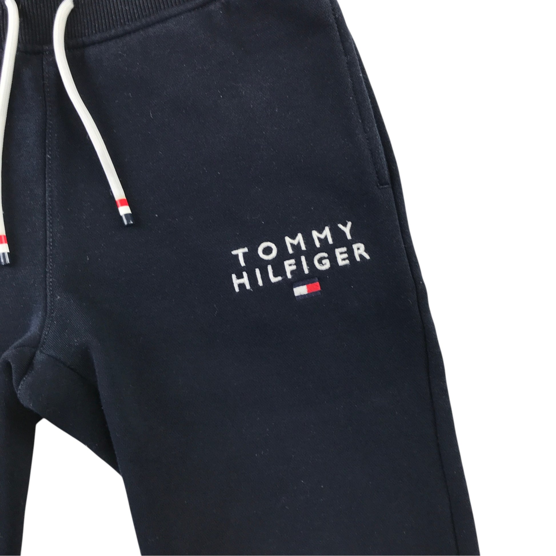 Tommy Hilfiger 7-8 years navy blue joggers cotton polyester