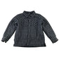 Trespass 5-6 years navy blue check shirt cotton polyester