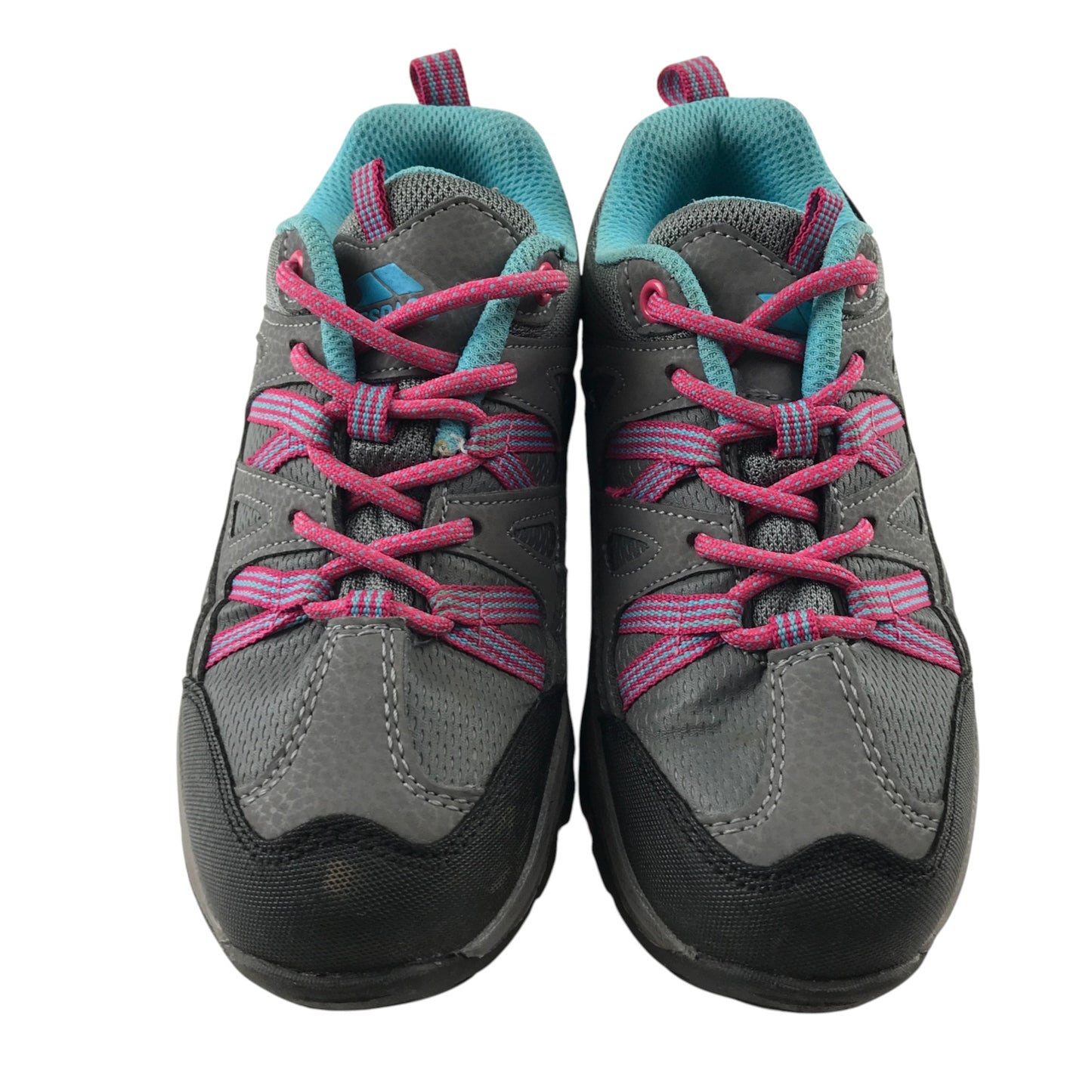 Trespass UK 12 jr grey walking shoes