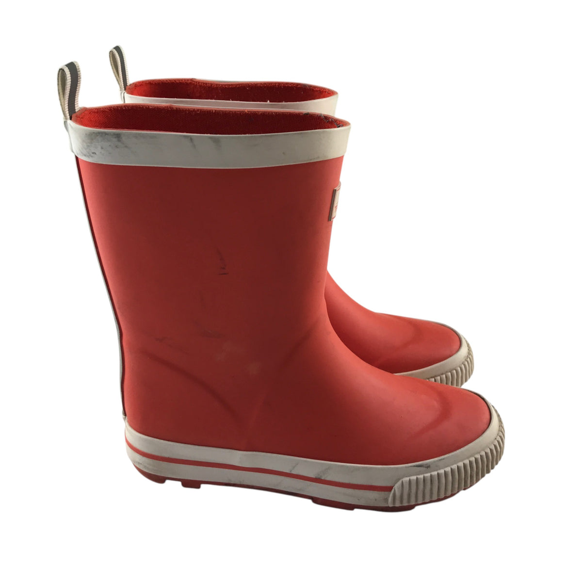 Trespass size UK 12 junior red wellies