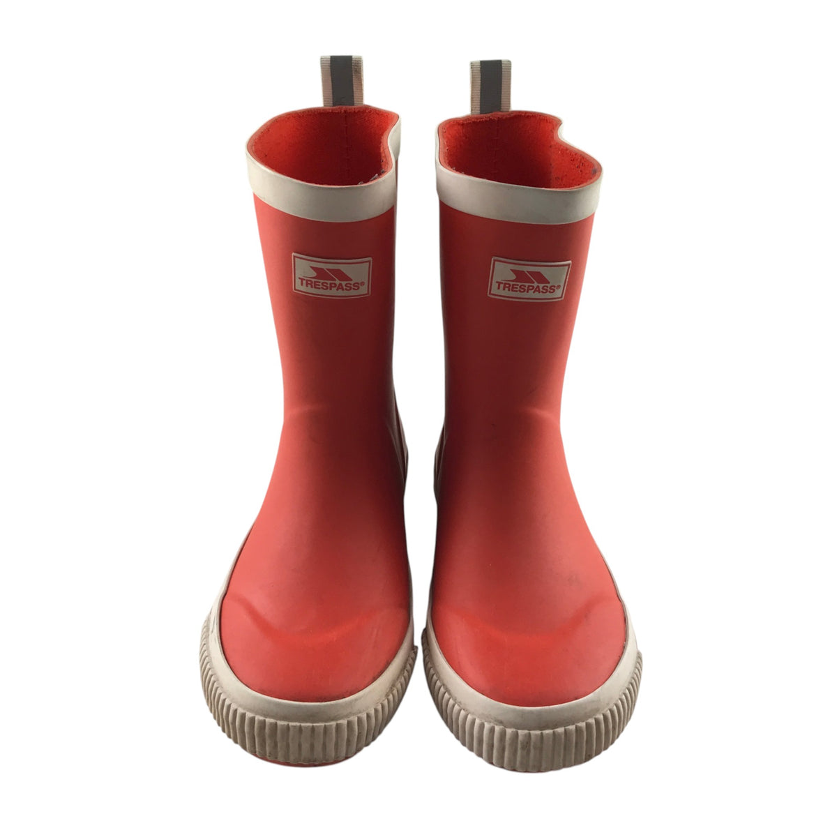 Trespass size UK 12 junior red wellies