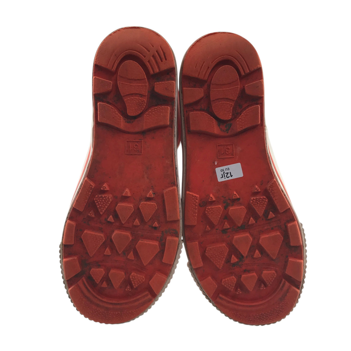 Trespass size UK 12 junior red wellies