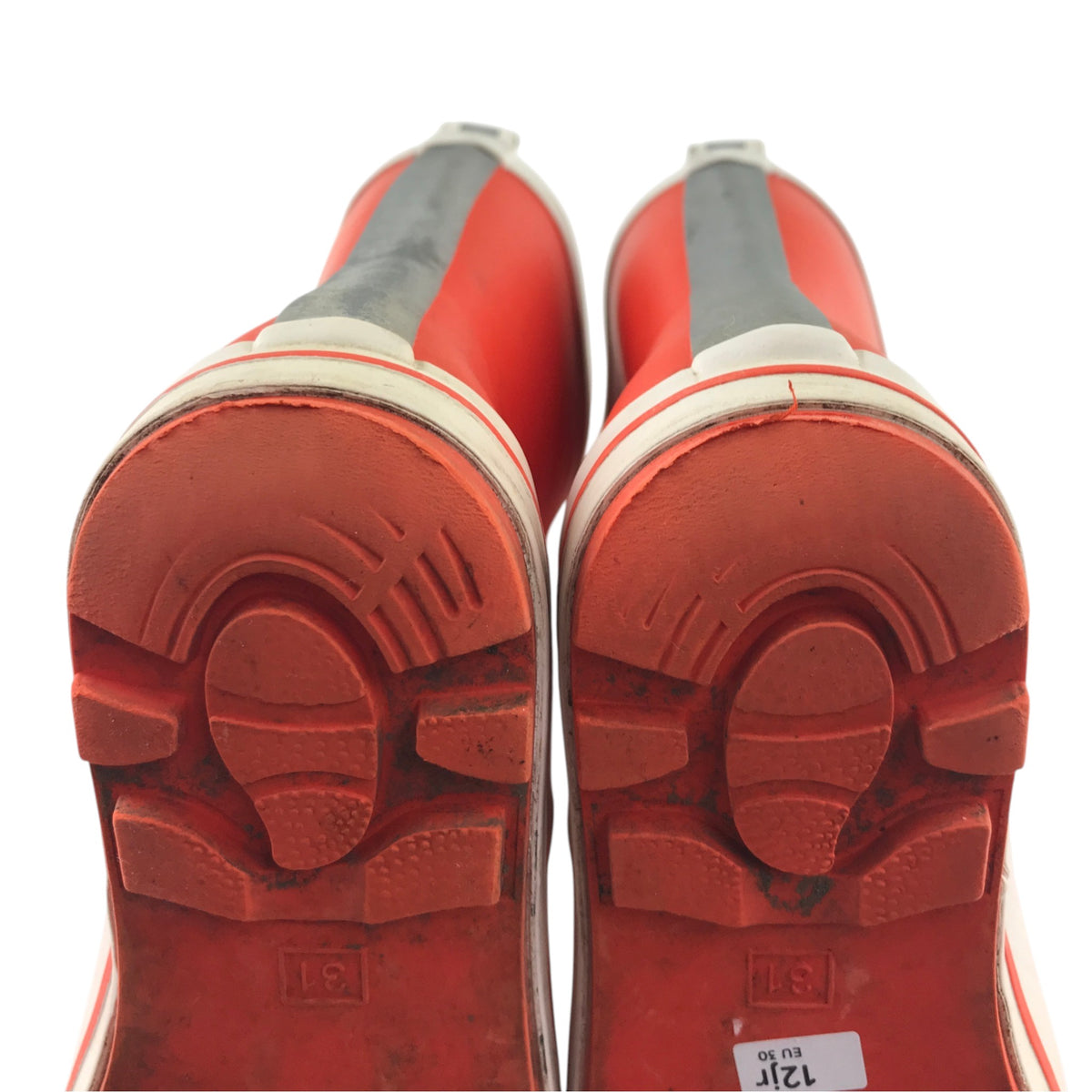 Trespass size UK 12 junior red wellies