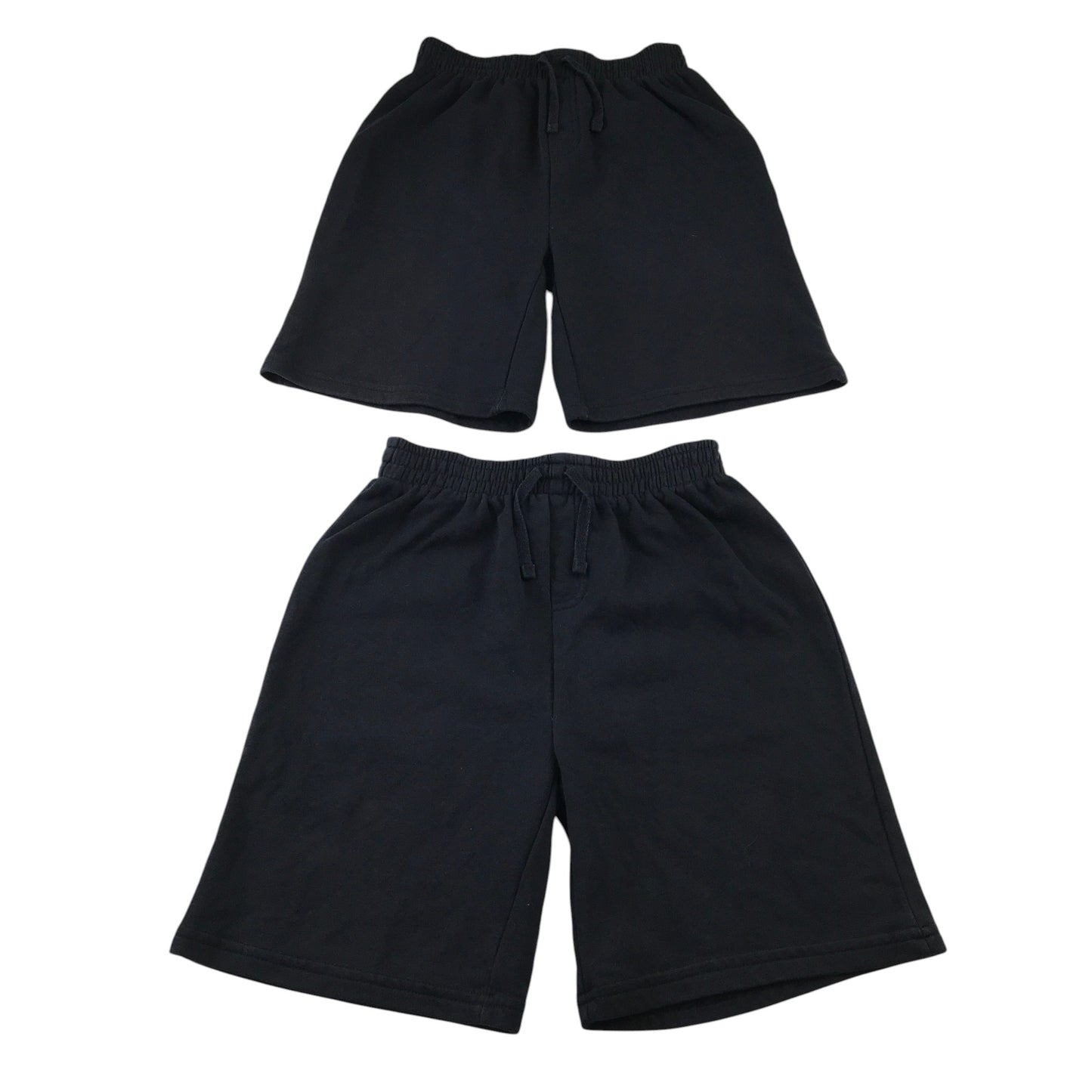 Tu 10-11 years shorts bundle navy blue jersey cotton polyester
