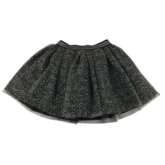 Tu 10 years black sparkly party skirt polyester