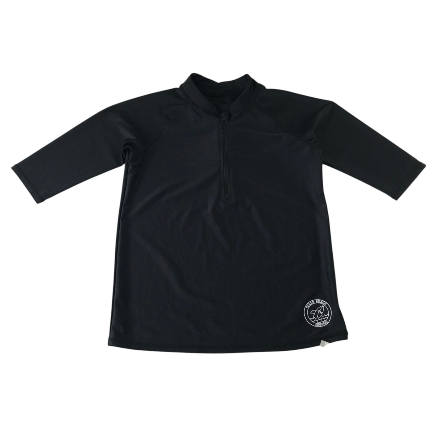 Tu 11 years black rashguard swim top recycled polyester