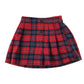 Tu 5-6 years red tartan skirt polyester polyamide acrylic wool viscose