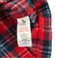 Tu 5-6 years red tartan skirt polyester polyamide acrylic wool viscose